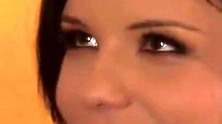 Mili Jay and Bambi and Eve Angel lesbian sex in orgy