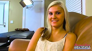 Bailey Voluptuous Inked And Olyssia Tiny Blonde Petite! - Petite Blonde