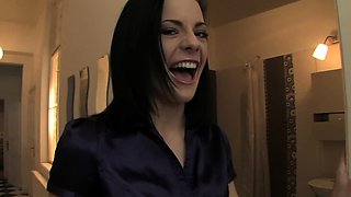 Monster Whitezilla Cock Gives Anal Reaming to Hot Girls