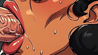 Cum Loving MILF Art