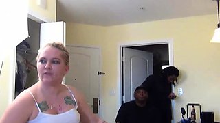 Amateur blondes pov blowjob and hardcore fun with lucky dude