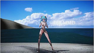 Miku - T-ara - Bunny Style - Beach Stage 1287