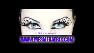 Femdom chick with gloves starts punishing her poor slave