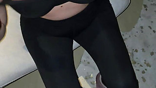 Real MILF Sucks and Fucks Cock at Home and Gets Sprayed with Cum