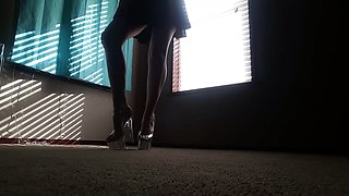 Foot fetish Close up feet and toes tease