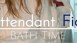 Fun in the Tub with a Dildo