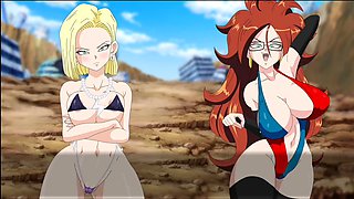 Supah slut Z Tournament: Android 18 gets pregnant again