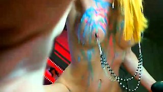 Pee drinking piss fetish babe solo plays with bottle