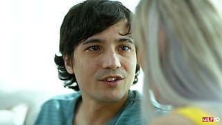 Ricky Spanish's Blonde Milf Rescue in a Lustful Encounter