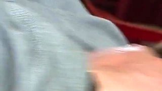 Blonde milf invites her lover to get her deep asshole screwed and then cum on it