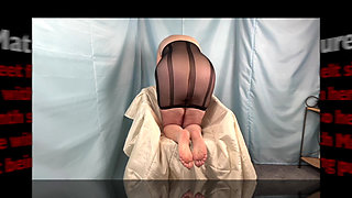 Mrs Mature Feet allows her sissy Footboy to have some fun 391