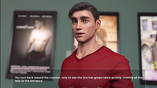Stepmom Made Me Boner in Dark Theater and Stranger Girl's Handjob in Theater Restroom - Shadows of Deceit - E08