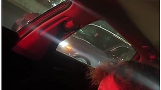 Fingering A Hot Babe In The Car While She Clings Tight, Moans & Squirts Everywhere Drench