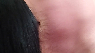 Blowjob From Mature Girlfriend with Deep Throat and Cum Swallowing