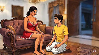 Attractive Couple Love Scene (AI Generated)