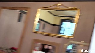 Busty tits mom Rachel Intense Double Hard sex Sucking cock