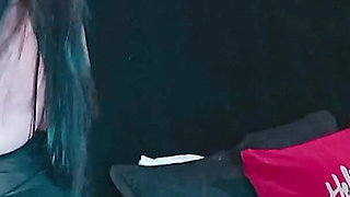 Kelly, in Sexy Black Lingerie, Dances for You, My Love