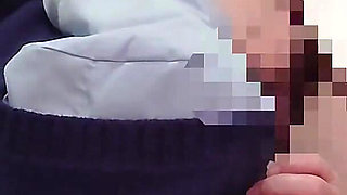 My Pussy Was Tingling, so I Got on Top and Put My Dick in Myself. Creampie While Wearing a Schoolgirl Uniform. Amateur.