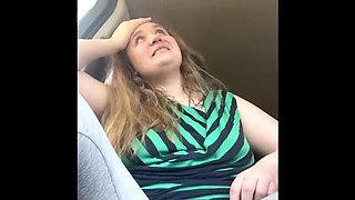 Chubby Blonde Amateur Gets Fucked Hard in Car and at Home