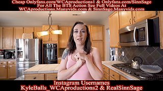 Impregnating my amazing Christian step-aunt Sinn Sage part two