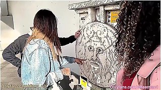 Diana Zilli - Two Friends At The Mall Caught Stealing But Bribe The Guards