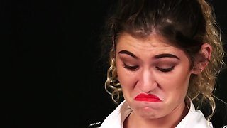 Office CFNM sluts giving BJ to pathetic