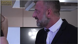 French Cuckold Husband Watches Alice