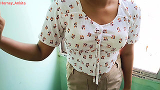 Indian Desi 18+ Beautiful GF Tight Pussy Fuck in Oyo Mms, Desi Local Hot GF BF Unmarried Oyo Romantic Hindi Sex
