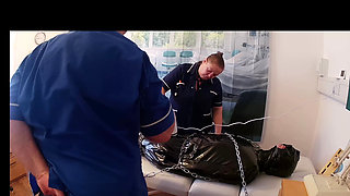 Part 4:- Matron Satana and Gimp R bound in medical room