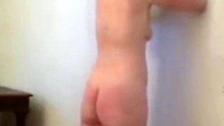 hard Flogging of ass and tits  (21 yo stepdaughter)