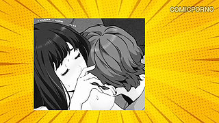 My best friend's asshole sucks my cock - comic