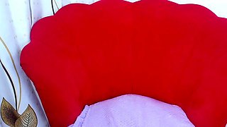 Beautiful brunette with big boobs jerk off instrucions