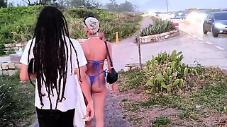 Anal Vids-Heloa Green, Jasminy Villar at a Nude Beach