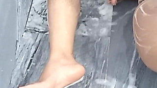 Stepsister Fucked Her Stepbrother Cute Sister Fucking Big Brother with Big Cock in the Water,
