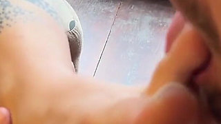 The Most Beautiful Little Feet: He Surrenders in Adoration and Kisses in This Fetish