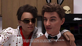Playing Game Ane Fun in Party Naughty Neighbors - E11