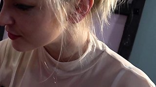 Cfnm amateur party femdom fuck and facial