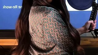 Big ass fetish babe butt toyed