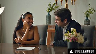 PURE TABOO Lustful Bride Gizelle Blanco Shamelessly Teases Her Husband In Front Of Wedding Witnesses