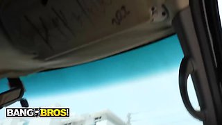 Bangbros - daya dare the wondrous engineer takes the bus rail of her life and swallows ace’s sperm