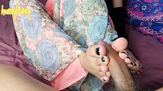 Sexy Indian Girl in Saree Taking Stepbrothers Dick for the First Time