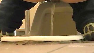 The really exciting scenes of amateur pussies on piss cam