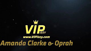 Tireless Nathaly's girls licking pussy dirt