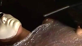 Chaining, Humiliating Slave Guided on a Lesbian