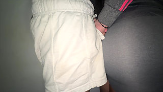 Unknown Woman Touches a Stranger's Dick