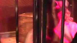 Ass drilling of hot blonde slave girl