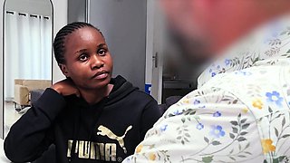 Submissive Big Tits Ebony Drilled Deep