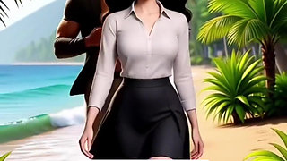 Intern Fucked & Ravaged by Perverted Boss on Business Trip