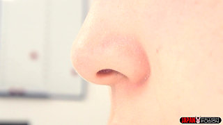 Internet Premiere - Miina Konno's Exclusive Snot - Nose Fetish