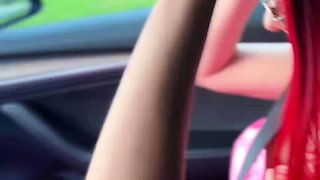 Redhead Zoey Di Giacomo Is All Set To Give A Blowjob